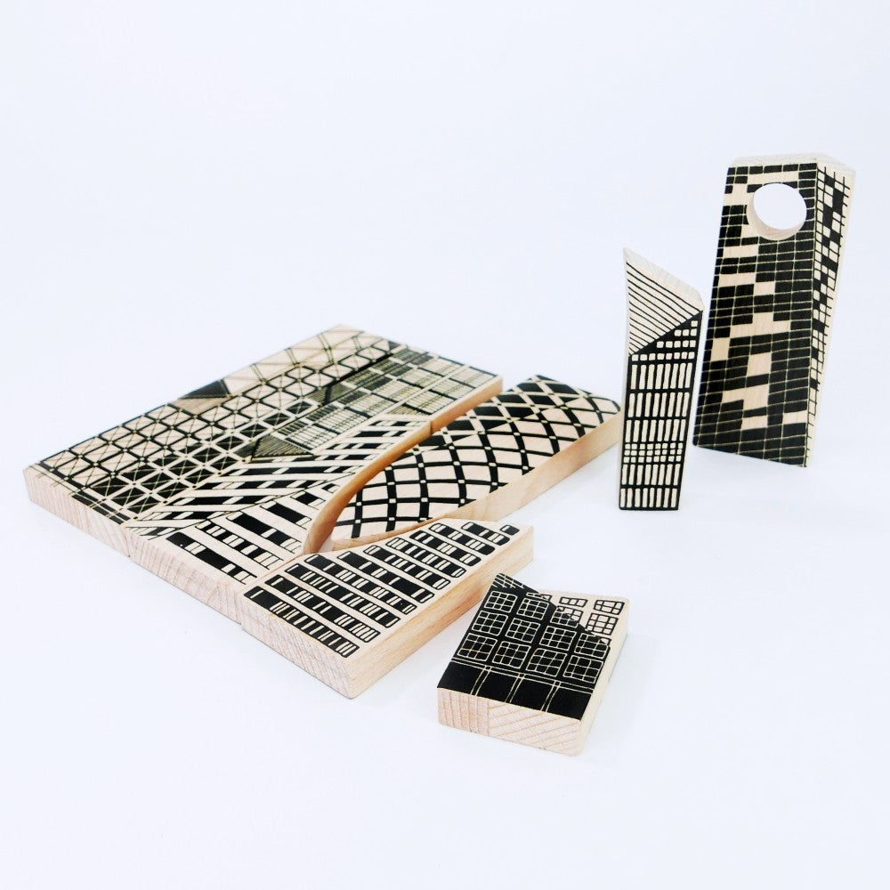 Puzzle miasto dwustronne