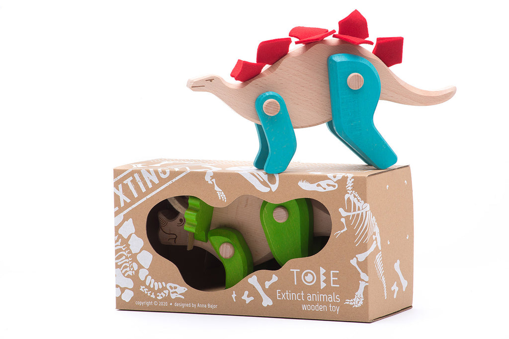 Stegosaurus - movable figurine