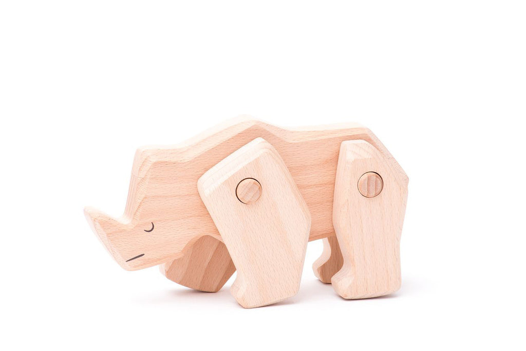 Nashorn - bewegliche Teile