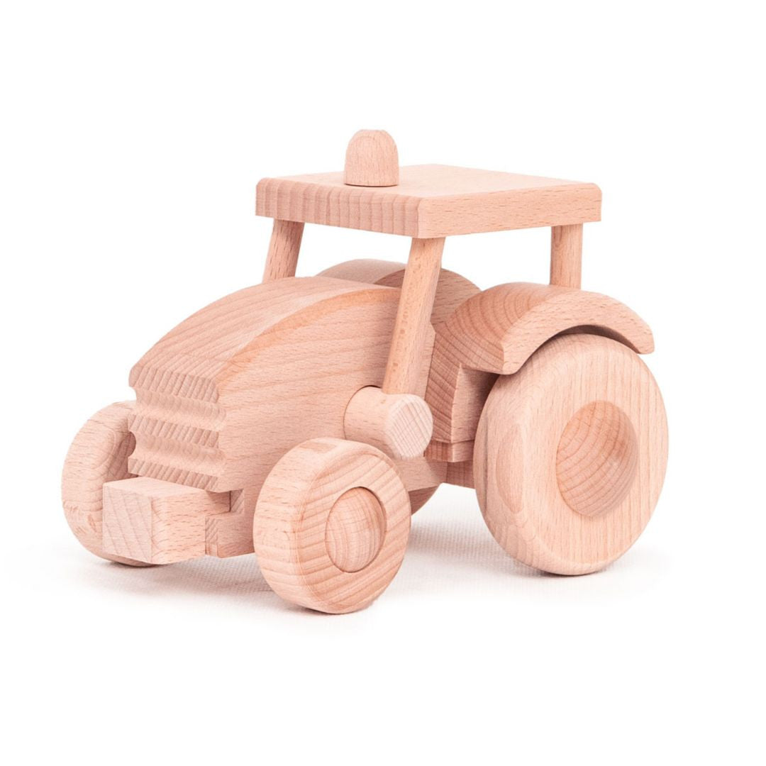 Traktor z drewna - make it!