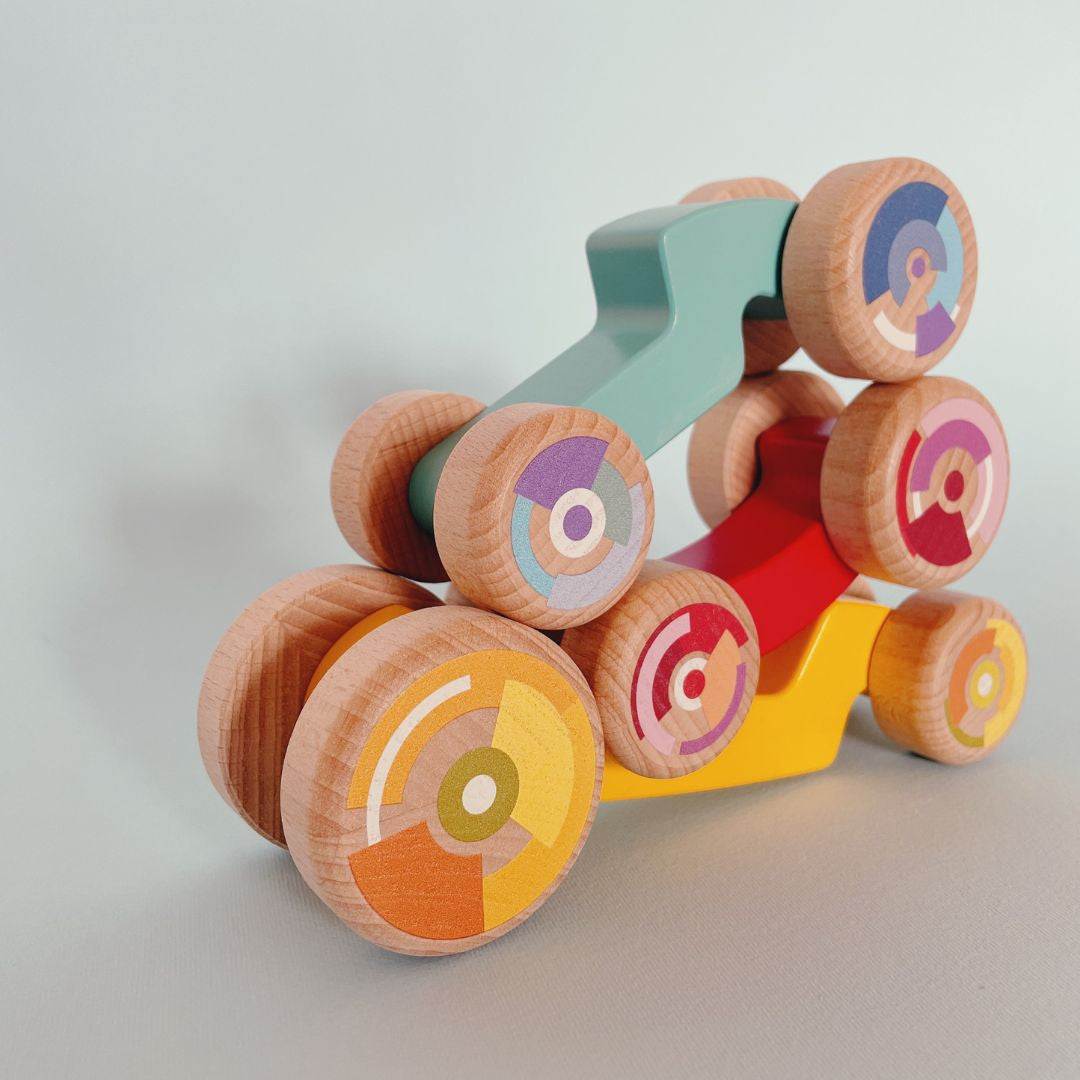 Potrójne auto - zestaw 3 samochodów