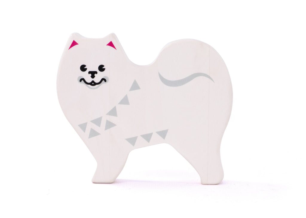 Seria pieski - Samojed