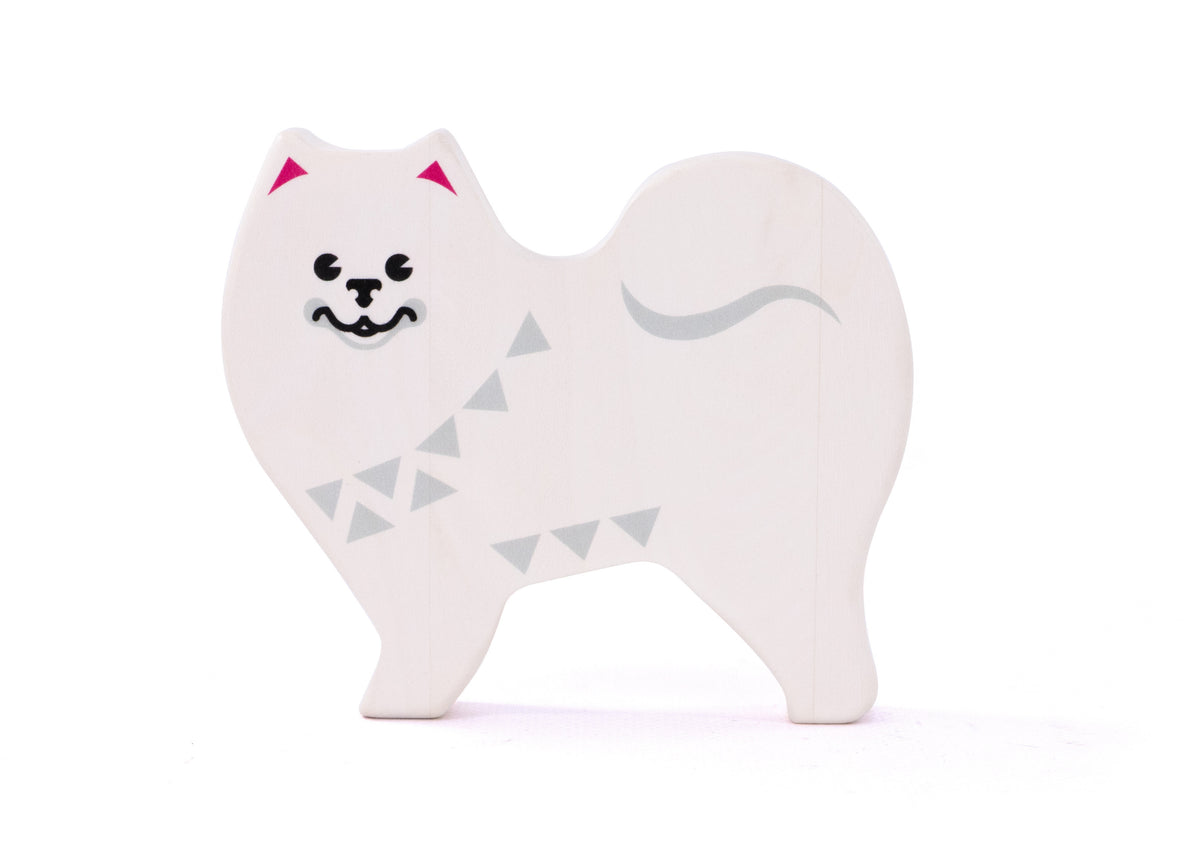 Seria pieski - Samojed
