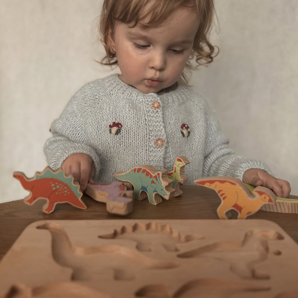 Dino Sorter with Base - 6 Figures
