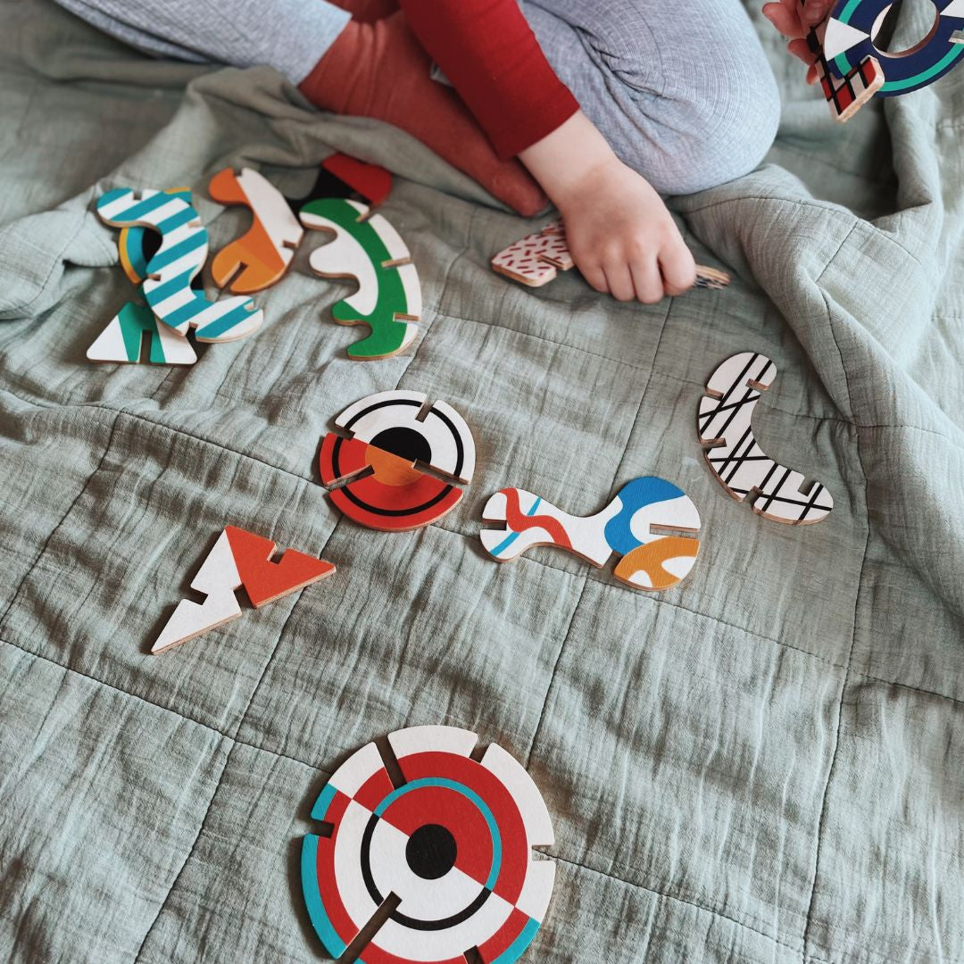 Sztuka abstrakcyjna - zestaw DIY