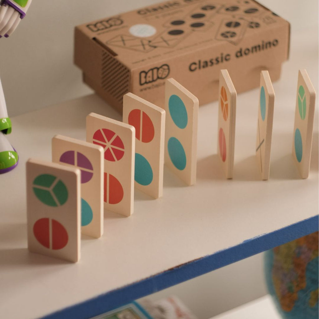 Classic Dominoes - learning fractions